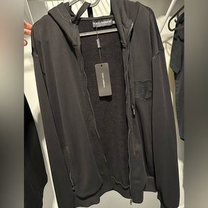 Dolce & Gabbana Zip-Up Long-Sleeved Hoodie